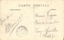 CPA Marseille Le Chateau d If Bateau