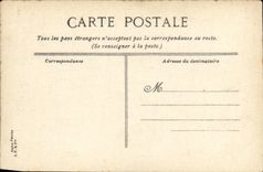 POSTAL Marsella de la VENDIMIA la cornisa L manija del profeta