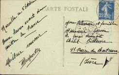 CPA Marseille Chateau d If Bateau