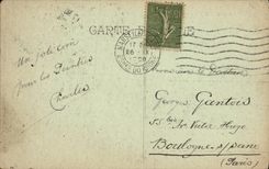 CPA Marseille La Corniche Le Prophete Tramway