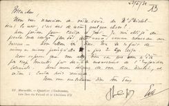 CPA Marseille Quartier d Endoume Les lles du Frioul et le Chateau d If