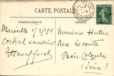 CPA Marseille La Cannebiere Tramways