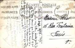 CPA Marseille Promenade de la Corniche Dans le fond la Plage 