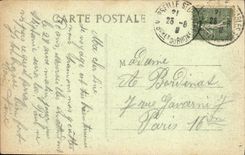 CPA Marseille Chateau d If Bateau