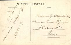 CPA Marseille Chateau d If Bateau