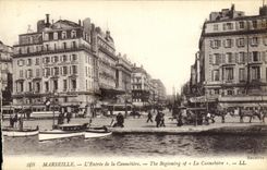 CPA Marseille L Entree de la Cannebiere 