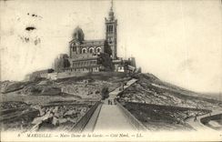 CPA Marseille Notre Dame De la Garde Cote Nord