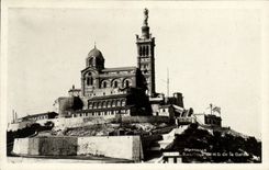 CPA Marseille Basilique de Nd de la Garde