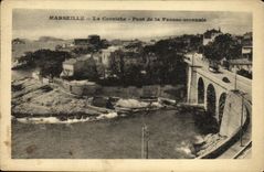 CPA Marseille La Corniche Pont de la Fausse Monnale