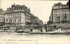 CPA Marseille L Entree de la Cannebiere