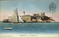 CPA Marseile Ile du Chateau d If
