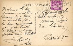 La POSTAL Graulhet L arbol de la VENDIMIA en Fortaine coloca la Jordania