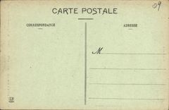 Retrato santo de Lizier de la POSTAL de la VENDIMIA del obispo de Bruno Ruade de la sacristia de Couserans de L iglesia