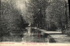 CPA Ax Les Thermes Parc Du Teich