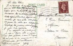 POSTAL de la VENDIMIA el balneario Scarbough