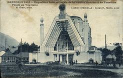 CPA Grenoble Exposition Interationale de la Houille Blanche et du Tourisme Palais du tourisme