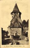 CPA Vic Sur Cere Abside de l Eglise