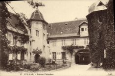 Casa de Colmar Fleischau de la POSTAL de la VENDIMIA