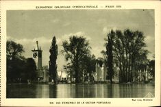 CPA Expostion Coloniale Internationale Paris 1931 Vue d ensemble de la section portugaise Portugal