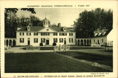 CPA Expostion Coloniale Internationale Paris 1931 Sections des Etats Unis Washington