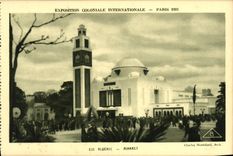 CPA Expostion Coloniale Internationale Paris 1931 Algerie Minaret