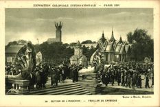 CPA Expostion Coloniale Internationale Paris 1931 Section de l Indochine Pavillon du Cambodge 
