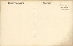 VINTAGE POSTCARD Boat War Navy Divison of Against Destroyers of Brest