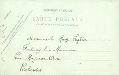 VINTAGE POSTCARD Boat War a Blow of Canon of 14cm