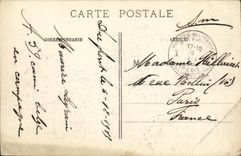 VINTAGE POSTCARD Boat War the Great War free English Monitors patrolling on the dimensions between Dunkirk and Zeebruges