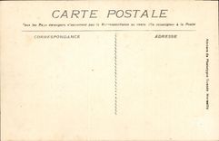 VINTAGE POSTCARD Boat War French Navy Destroyers with the small row