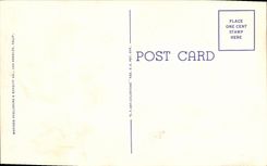 Guerra los E E U U  Batteleships del barco de la POSTAL de la VENDIMIA en el ancla Long Beach California