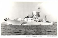 MODERN CARD Boat War Aconite Frigate 1974