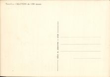 Guerra de Alcyon del barco de la POSTAL de la VENDIMIA