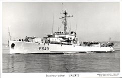 MODERN CARD Boat War coastal Escort ship L Alert