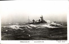 MODERN CARD Boat War Cruiser Algeria
