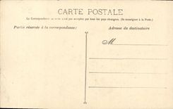 VINTAGE POSTCARD Boat War French Navy L Algeciras