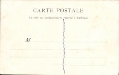 VINTAGE POSTCARD Boat War French Navy Admiral Charner cruiser