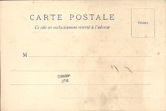 VINTAGE POSTCARD Bateau War Keeps Dimensions Armours Admiral Trehouart Bouvines