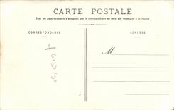 VINTAGE POSTCARD Bateau War Admiral Trehouart Armours Guard Dimensions