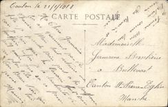 VINTAGE POSTCARD Boat War French Navy Anamite