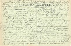 VINTAGE POSTCARD Boat Cherbourg War Against Bombarde destroyers