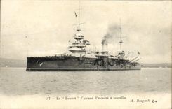 VINTAGE POSTCARD Bateau War the Grooving plane Armours D squadron has turrets