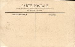 VINTAGE POSTCARD Bateau War Navy Bouvines rank dimensions cruiser armours