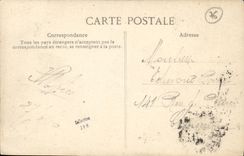 VINTAGE POSTCARD Boat War Le Havre Bouvines with the Basin of L the Eure