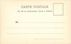 VINTAGE POSTCARD Bateau War Souvenir of the Naval action Paris Carries Terns Brennus in roads