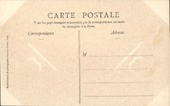 VINTAGE POSTCARD Bateau Artistic War Collection Brennus Armours D squadron