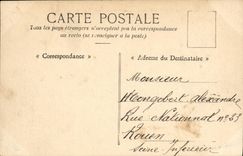 VINTAGE POSTCARD Bateau War French Navy Brennus Armours