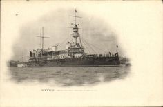 VINTAGE POSTCARD Boat Brennus War