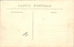 VINTAGE POSTCARD Boat Toulon War Brennus