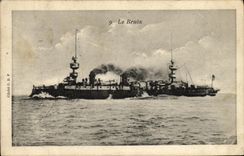 VINTAGE POSTCARD Boat War Bruix